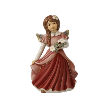 Engel Winterblütenzauber Bordeaux Himmelsboten Goebel 41646291