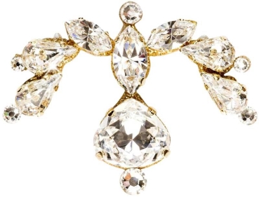 Scarlett Gold-Kristall 1016019DE Körperschmuck Swarovski Crystal