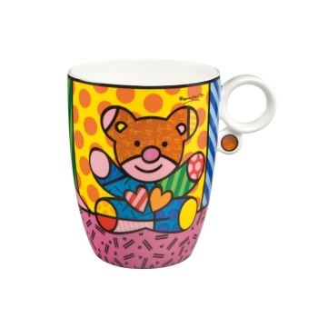 Truly Yours - Künstlerbecher Bunt Romero Britto Goebel 66452241