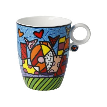Love - Künstlerbecher Bunt Romero Britto Goebel 66452661