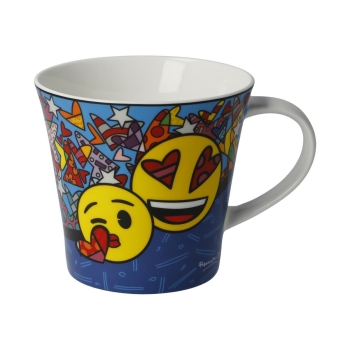 I Love You - Coffee-/Tea Mug Bunt emoji® BY BRITTO® Goebel 66460071