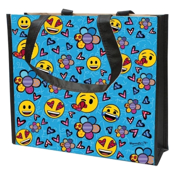 Always Happy - Einkaufstasche Bunt emoji® BY BRITTO® Goebel 66460301