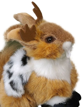 FÖRSTER Stofftier 6664 Wolpertinger 22cm Stofftier Plüschtier Kuscheltier