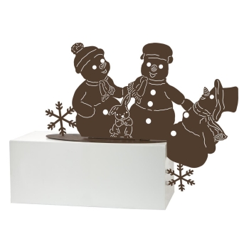 Winterfreunde - Schneemänner braun Schneemänner Goebel 66703271