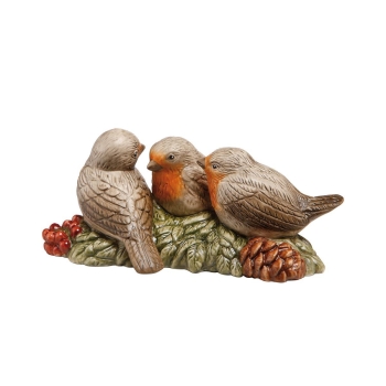 Gesangstrio Daisy, Doni und Dinky Bunt Weihnachtsmann Goebel 66703531