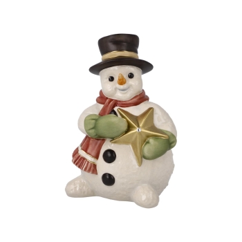 Goebel Weihnachten Schneemänner 'Figur Schneemann Funkelnde Winternacht' 2021
