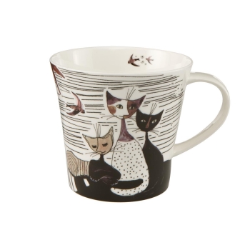 Carota con amici - Coffee-/Tea Mug Bunt Arte Grafica Goebel 66860051