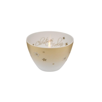 Christmas Feeling - Teelicht Sterne Champagner Weihnachtliche Accessoires Goebel 66915721
