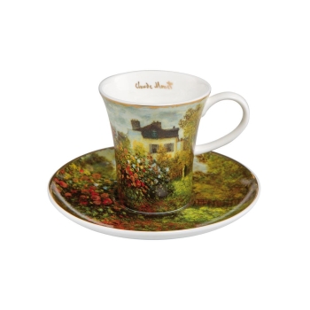 Das Künstlerhaus - Espressotasse Bunt Claude Monet Goebel 67011641