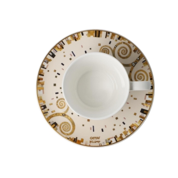 Die Erfüllung - Kaffeetasse Bunt Gustav Klimt Goebel 67014021