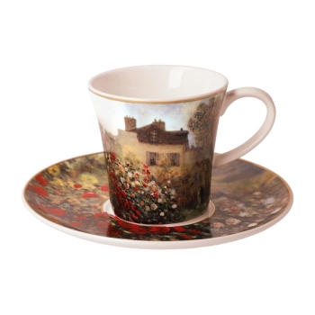Das Künstlerhaus - Kaffeetasse Bunt Claude Monet Goebel 67014041