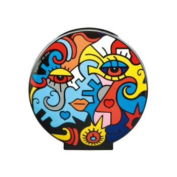Goebel - Together/Two in One - Vase mit Zwei Ansichten - Porzellan Höhe 20 cm