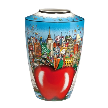 Butterflies over New York - Vase Bunt Charles Fazzino Goebel 67090111