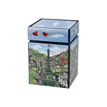 Come Visit Me in Paris - Künstlerdose Bunt Charles Fazzino Goebel 67090181