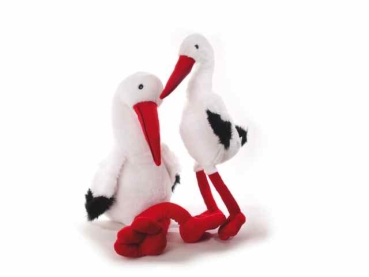 Inware 6865 - Kuscheltier Storch Otto, 65 cm, Schmusetier