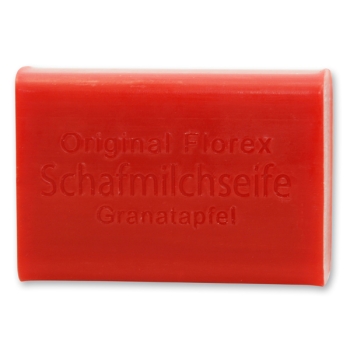 Granatapfel Florex 8079 Schafmilchseife 100g Waschstück