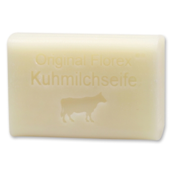 Florex Seife Kuhmilch 8094 hochwertige Inhaltsstoffe Cremiger Schaum sehr Feuchtigkeitsspendent 100 g