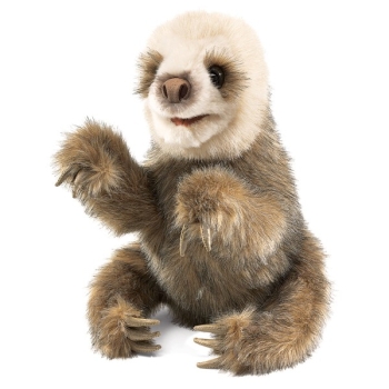 Folkmanis Handpuppe Faultierbaby / Baby Sloth 2927