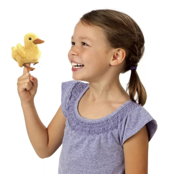 Folkmanis 2764 Fingerpuppe, gelb