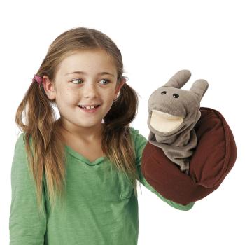 Folkmanis Snail Hand Puppet,Brown/Grey 2028