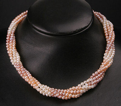 A21 160 cm Echt Süßwasser Perlen Schmuck Perlenkette Halskette Kette Collier 