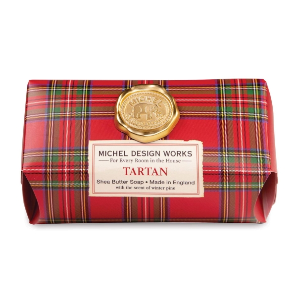 Michel Design Works - TARTAN - große Badeseife mit Sheabutter 245 g