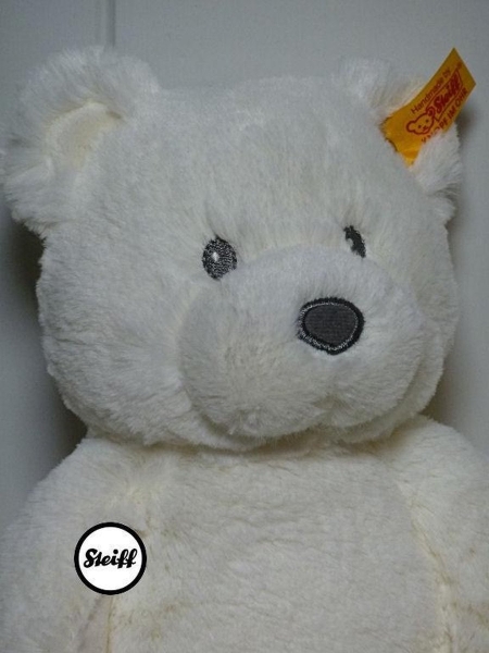 Steiff 241550 Teddybär  Bearzy 28 weiss, weiß Stofftier Plüschtier