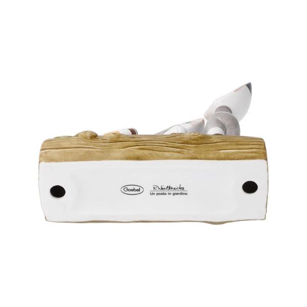 Rosina Wachtmeister - Katzenpaar auf Baumstamm Un posto in giardino Bunt Katzenwelt Goebel 31400761