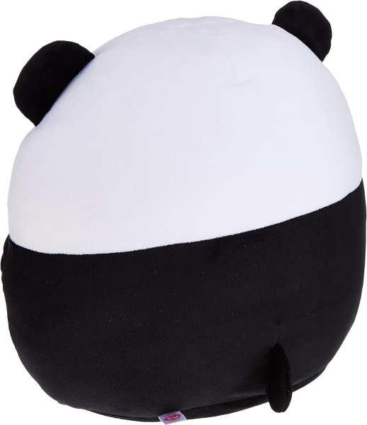 TY- Squish a Boos Kissen Paris der Panda 40 cm, weiß/schwarz