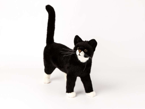 Kösener 3960 Katze Mautz stehend schwarz/weiß 40cm