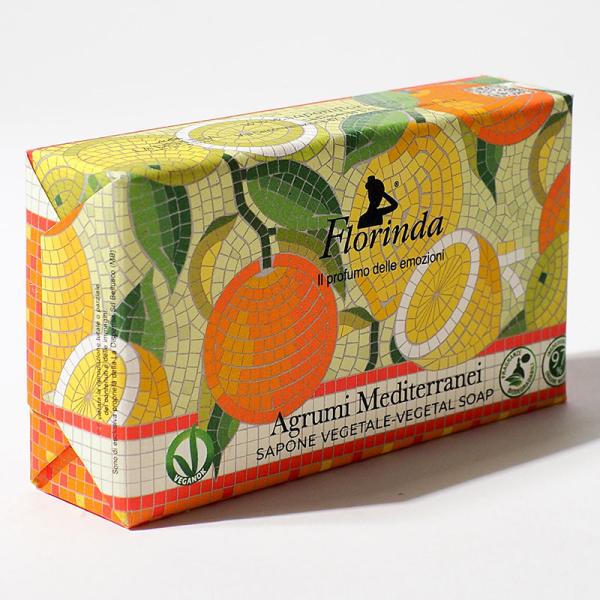 Florinda Pflanzenseife Agrumi Mediterranei 200g aus Italien