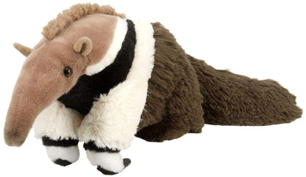 Wild Republic 11652 Plüsch Ameisenbär, Cuddlekins Kuscheltier, Plüschtier, 30 cm, Multi