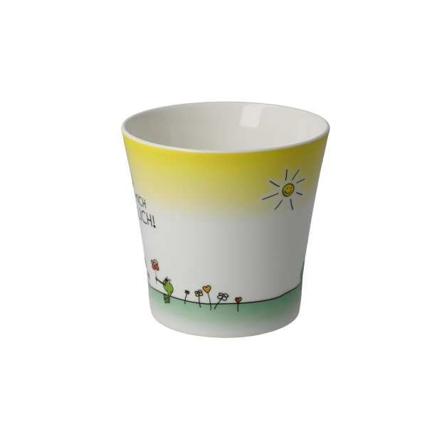 Coffee-/Tea Mug - Glücklich Bunt Wohnaccessoires Goebel 54101261