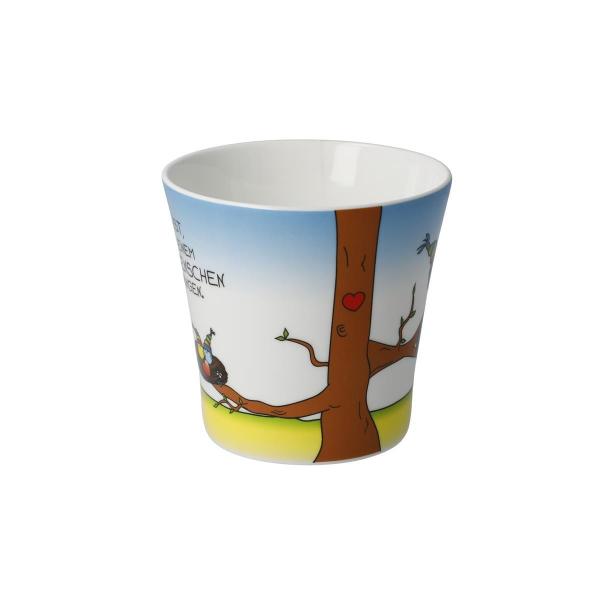 Coffee-/Tea Mug - Glück ist Zeit Bunt Wohnaccessoires Goebel 54101881