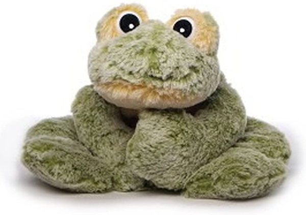 Inware 5641 - Kuscheltier Frosch Freaky, liegend, grün/gelb, 30 cm