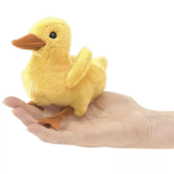 Folkmanis 2764 Fingerpuppe, gelb