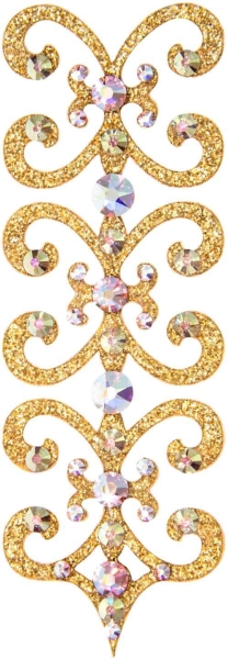 Florence 7 Gold-Kristall AB 1016026DE Körperschmuck Swarovski Crystal AB