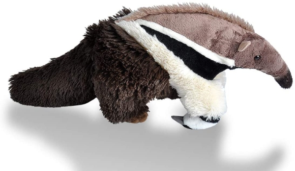 Wild Republic 11652 Plüsch Ameisenbär, Cuddlekins Kuscheltier, Plüschtier, 30 cm, Multi