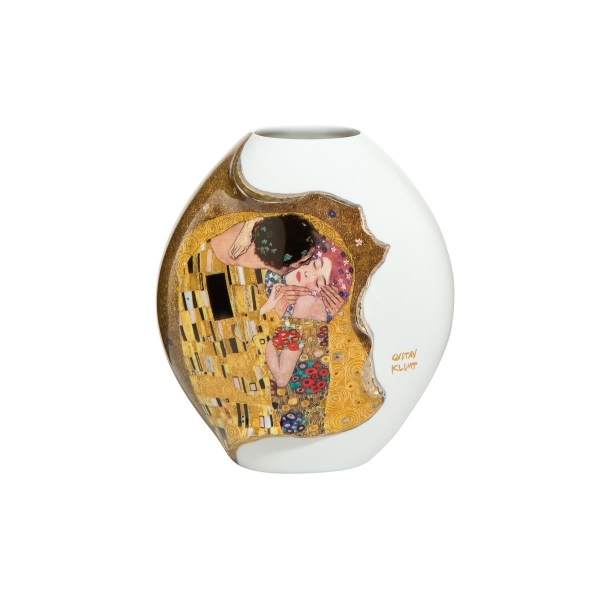 Der Kuss - Vase Bunt Gustav Klimt Goebel 66500401