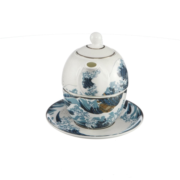 Die Welle - Tea For One Bunt Katsushika Hokusai Goebel 67013531