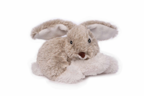 Inware 7604 - Kuscheltier Hase Hasi, 14 cm, liegend