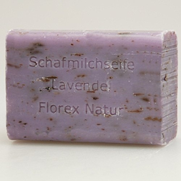 Lavendel Florex Schafmilchseife 100g m. Lavendelblüten 8014