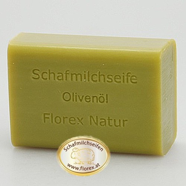 Florex 8068 Schafmilchseife classic Olivenöl 100 g Waschstück