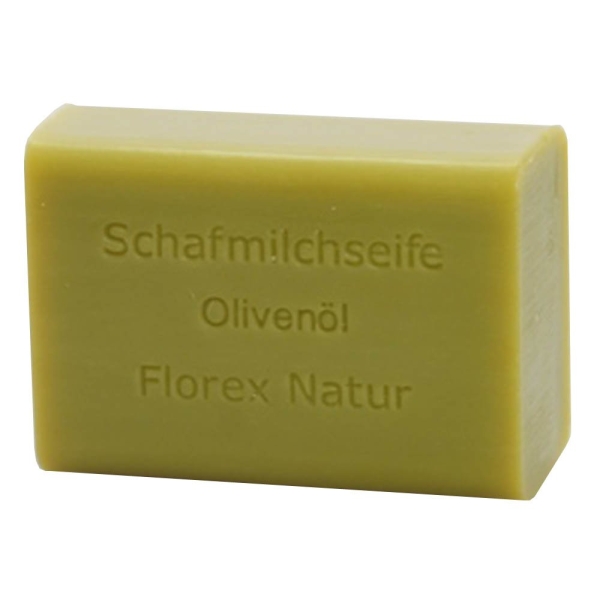 Florex 8068 Schafmilchseife classic Olivenöl 100 g Waschstück