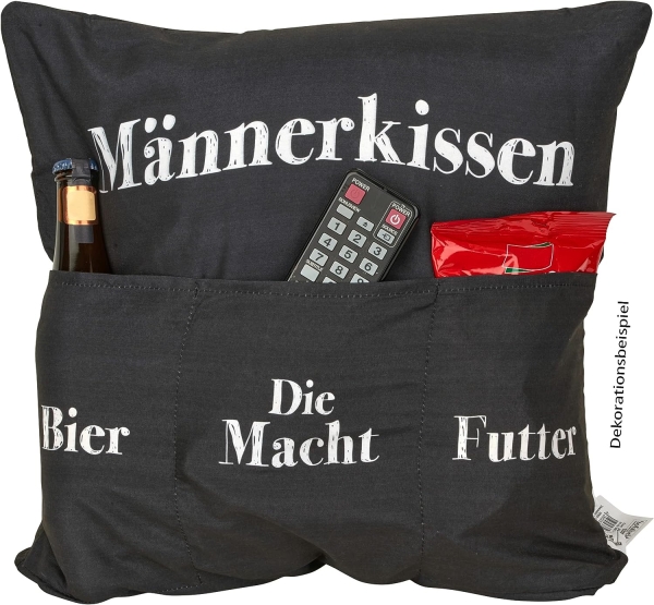 Sofahelden Männerkissen Couch Dekoration Männerabend - Geschenk für Lieblingsmann - Hingucker auf jedem Sofa Vatertagsgeschenk Geburtstagsgeschenk