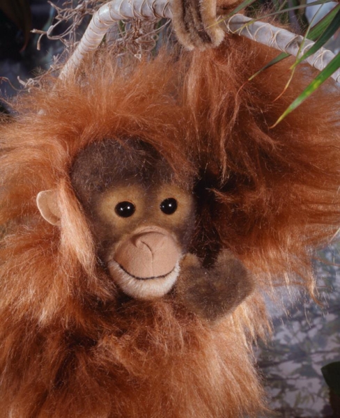 Kösener Orang-Utan, Mohair 5710 handarbeit Deutschland Spiel Gut u. TED Worldwide Auszeichnung