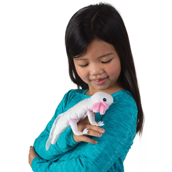 Folkmansi 3152 Handpuppe mexikanischer Schwanzlurch / Axolotl