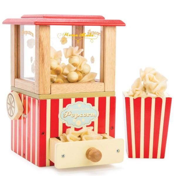 Le Toy Van  Honeybake Rollenspiel Retro-Popcornmaschine aus Holz für Kinder | Rollenspiel Kino, Küche oder Filme