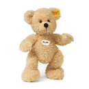 Steiff 111327 Fynn Teddybär beige 28 cm, Teddy-Bär zum Kuscheln und Spielen für Kinder, aus kuschelweichem Plüsch, Stofftier-Teddy beweglich & waschmaschinenfest