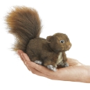 Folkmanis 2735 Mini Eichhörnchen rot  Mini Red Squirrel Fingerpuppe